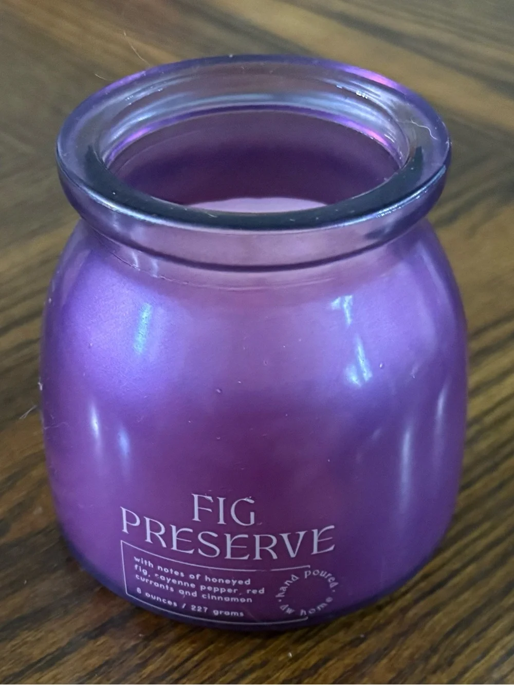 Hand Poured Fig Preserve Candle - NEW
